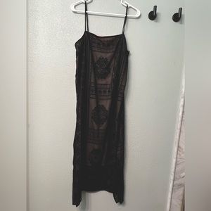 Chic simple textured slip dress, size S. Brand is floreat from Anthropologie